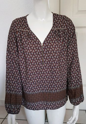 Blouse fleurie