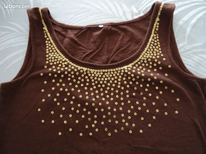 T-shirt sans manches taille 38 - photo numéro 2