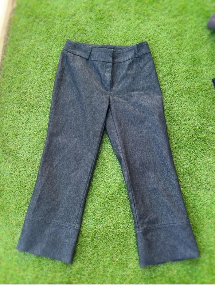 Pantalon bureau chic et décontracté vintage camaïeu - taille 42
