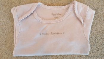 Bodie manches longues bout'chou 12 mois