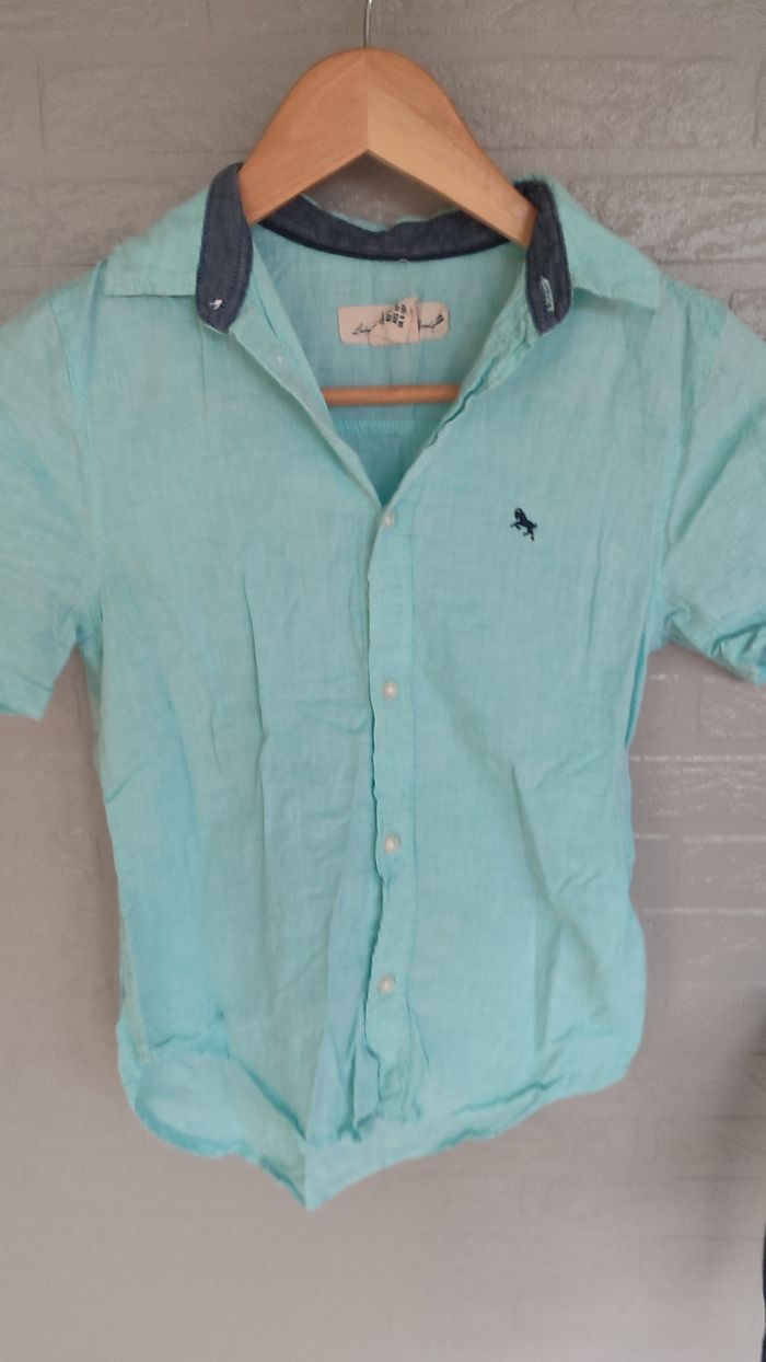 Chemise manches courtes t 10 ans