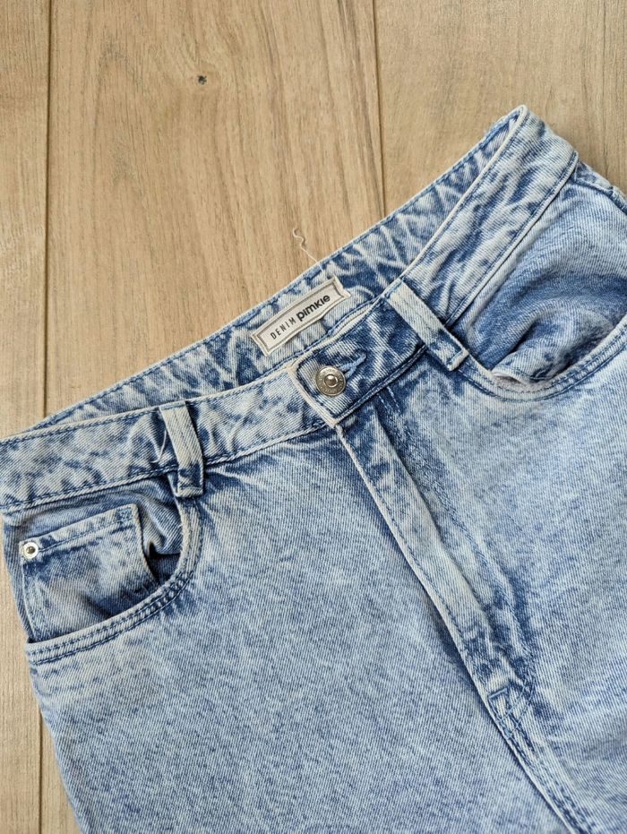 Jean droit délavé bleu clair – Pimkie – Taille 36 - photo numéro 3