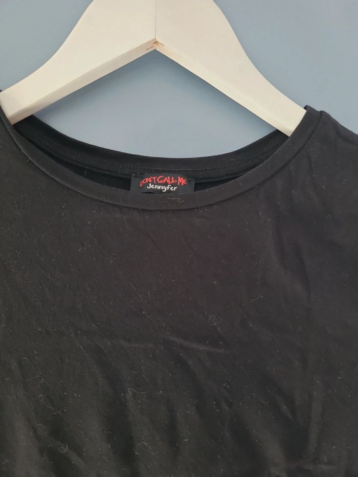 Tee-shirt basique noir - photo numéro 2