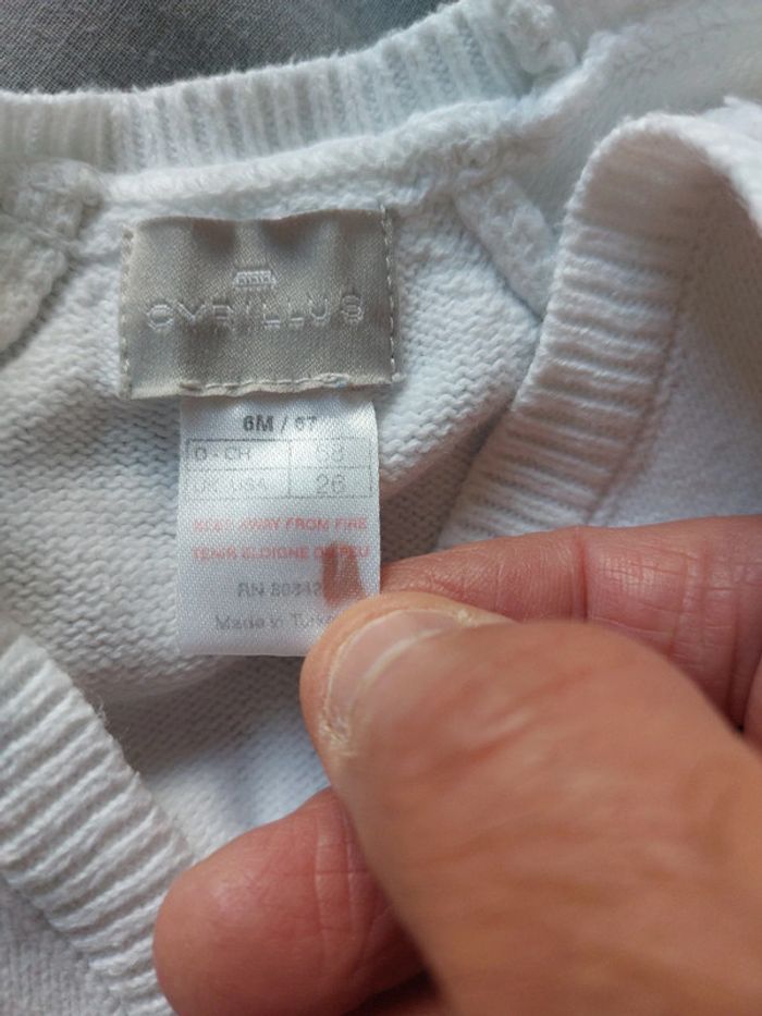 Gilet mixte Cyrillus taille 6 mois / 67 cm - photo numéro 3