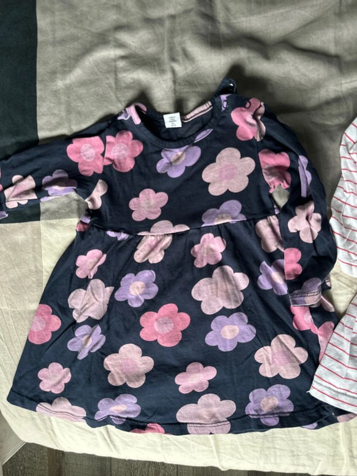 Lot de 2 robes manche longue 18 mois - photo numéro 2