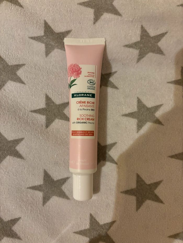 Crème riche apaisante