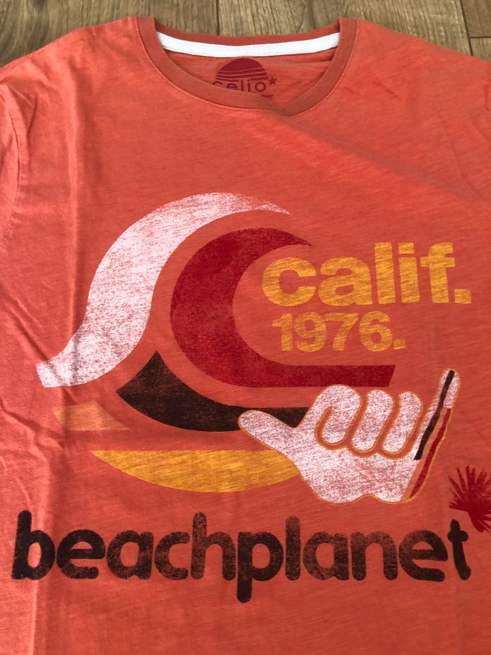 Tee-shirt orange - photo numéro 3