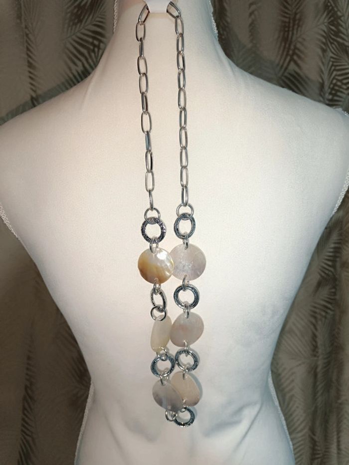 Collier bohème ⭐coquillage nacré⭐ - photo numéro 3