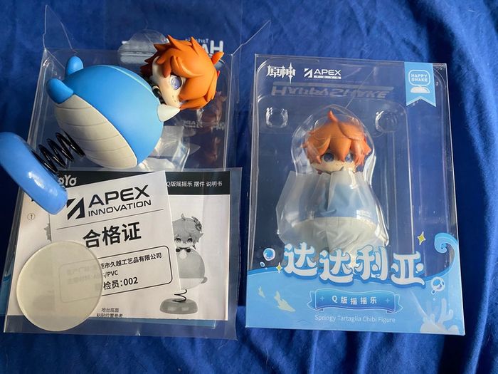 Springy Tartaglia Chibi Figure Genshin - photo numéro 9