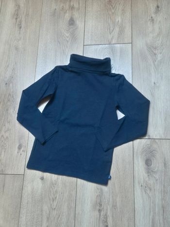 Sous pull bleu marine okaidi 5 ans état neuf