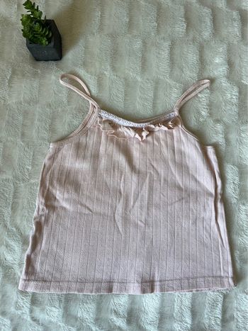 Débardeur rose pastel orchestra 6 ans