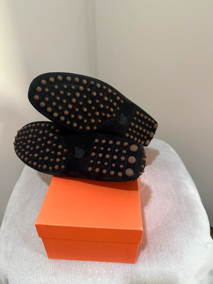 Bobbies - Mocassins en daim, Noir, Taille 45 - photo numéro 7
