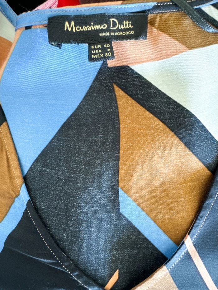 Blouse Massimo Dutti 100% Soie - photo numéro 5