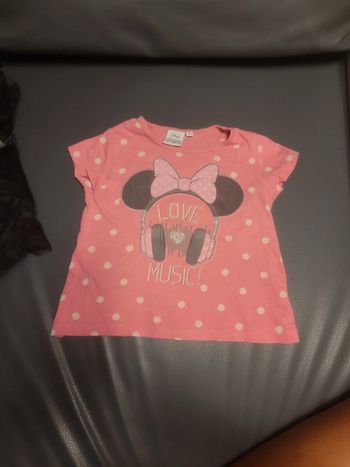 Tee-shirt minnie mouse disney 3 ans