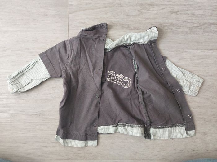 Tshirt chemise 6mois - photo numéro 2