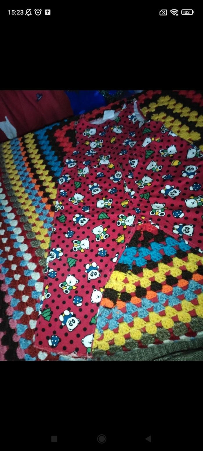 Ancienne salopette bébé e8 - photo numéro 2