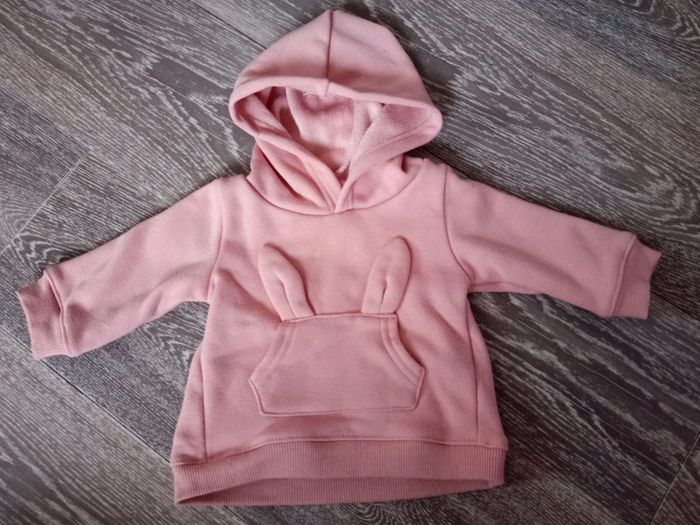 Pull rose 3 mois Kiabi