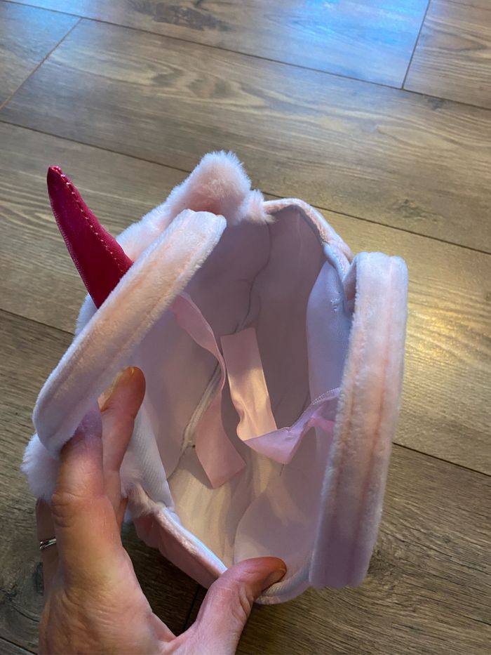 Petit sac à main pour enfant, modèle licorne rose - photo numéro 6