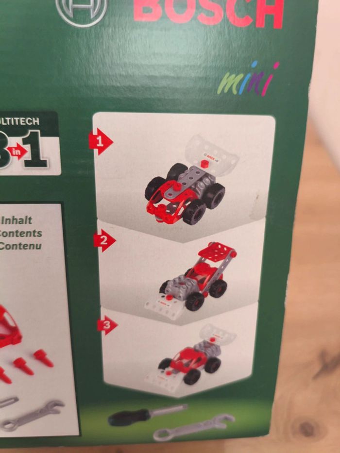 Jeu de construction voiture Bosch klein - photo numéro 4