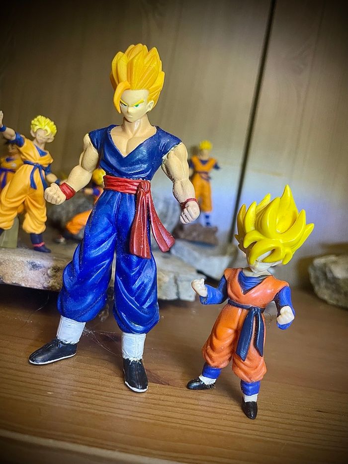 Figurine dragon ball Gohan Goten - photo numéro 2