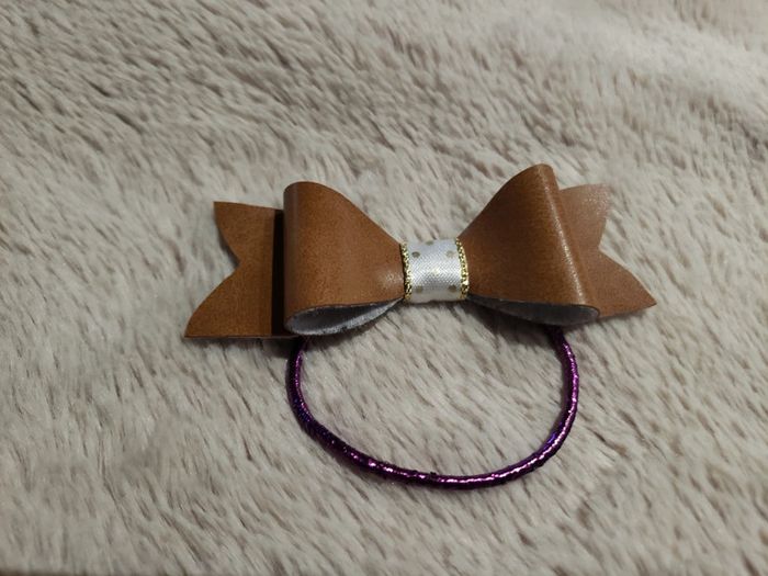 Lot de 2 nœuds élastique à cheveux - photo numéro 5