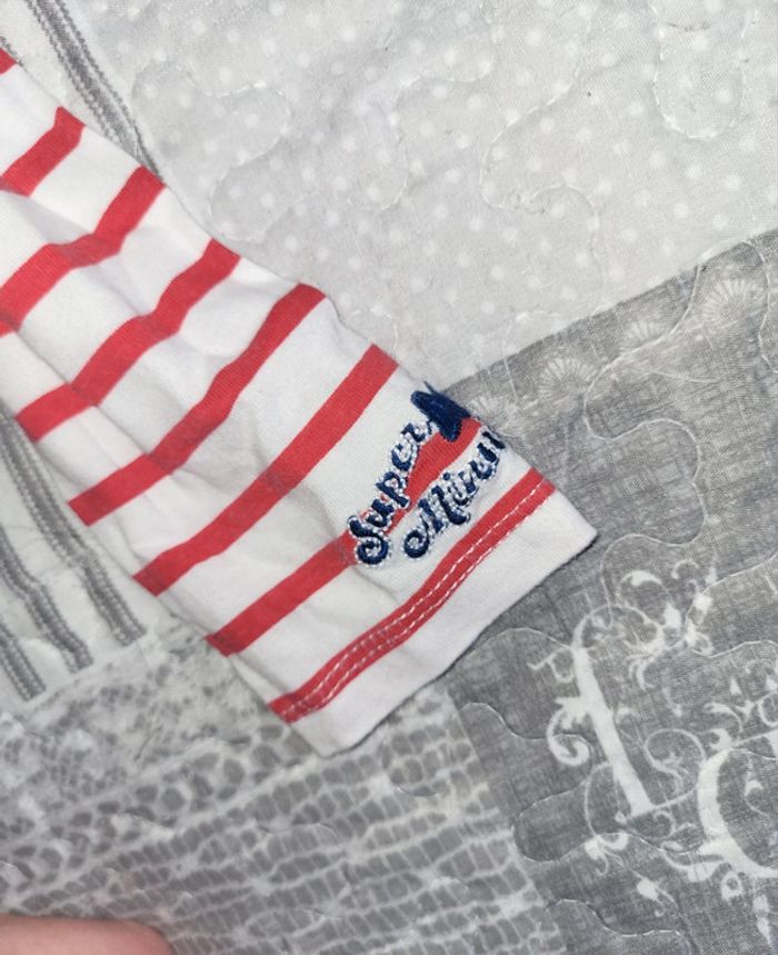 Tee shirt à rayures disney 24 mois - photo numéro 2