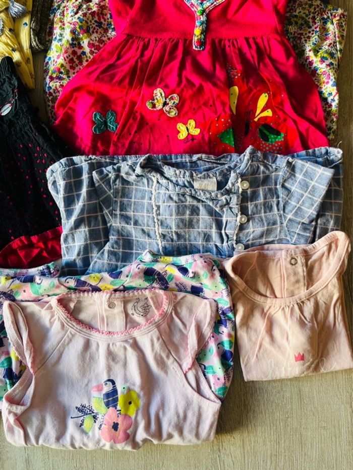Lot de vêtements été bébé fille multiple marque - photo numéro 5