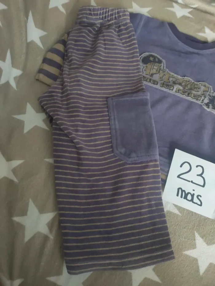Pyjama 2 pièces garçon 23 mois sergent major - photo numéro 2