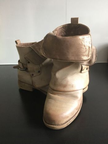 Boots beiges pointure 37