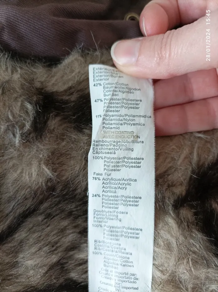 Manteau fille 3 ans - photo numéro 5