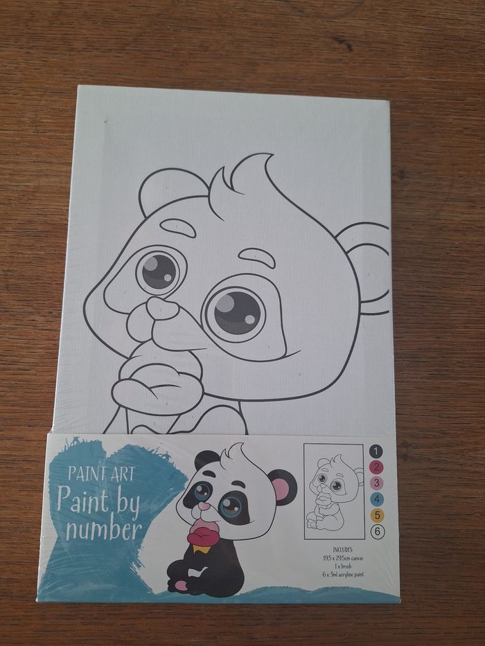 Toile à peindre enfant