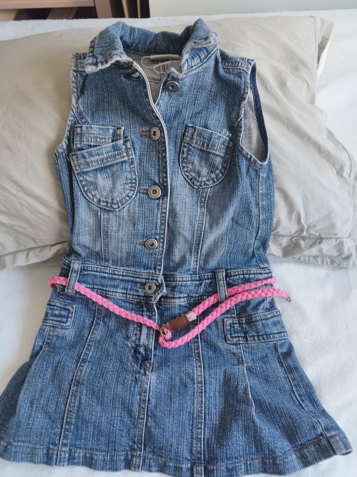 Robe en jean fille