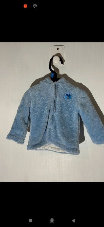 Veste Mickey bébé garçon
