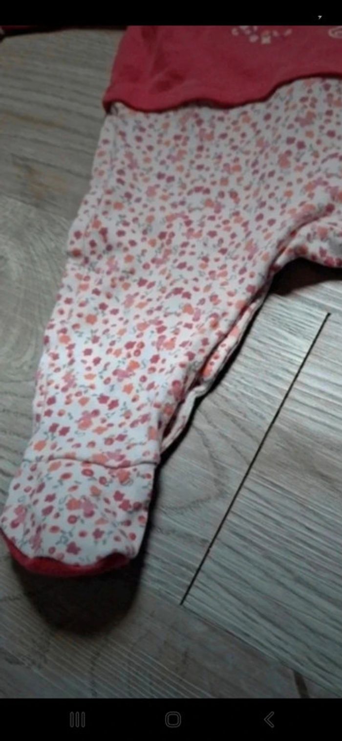 Pyjama épais Sergent Major 3mois 59cm ouverture jambes 👻 - photo numéro 3