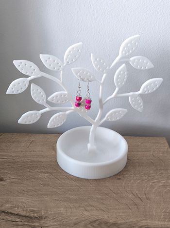 Boucles d'oreilles perles 