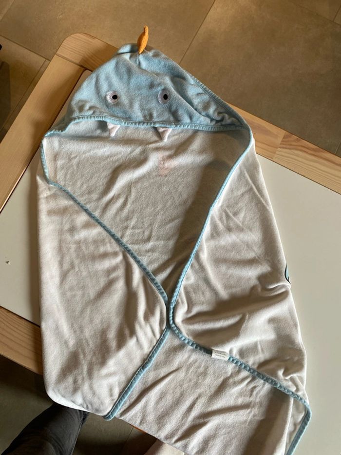 Serviette de bain avec capuche bébé - photo numéro 4