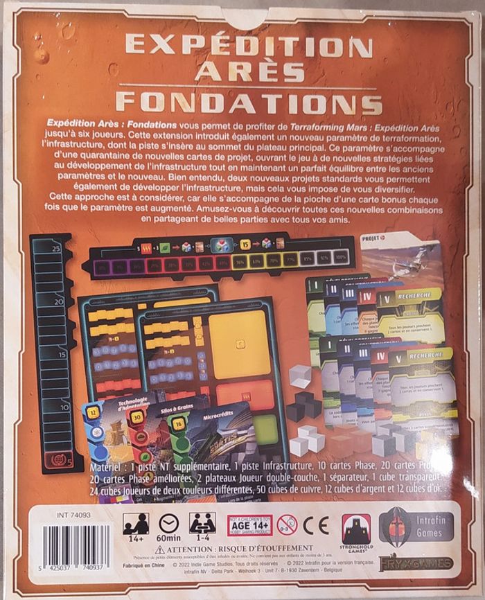 Expédition Arès - Extension Fondations - neuve sous emballage - photo numéro 2