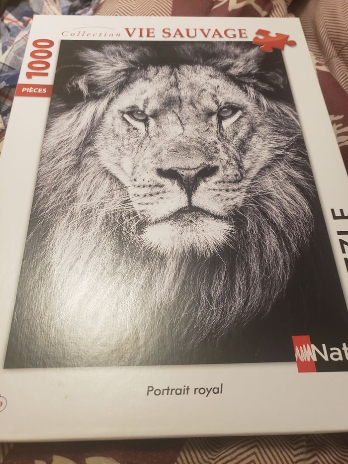 Puzzle 1000 pieces - Lions - neuf