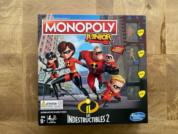 Jeu MonopolyJunior les indestructibles 2 Hasbro