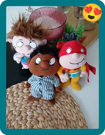 Lot doudou/péluche p'tite canaille🌿🎁