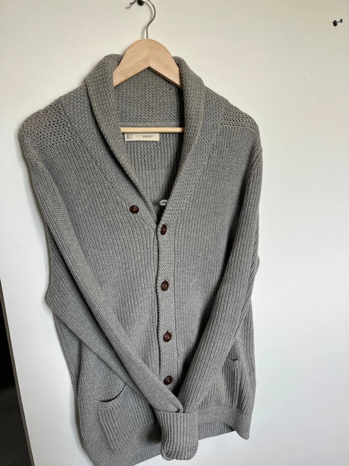 Gilet homme celio gris clair M - photo numéro 2