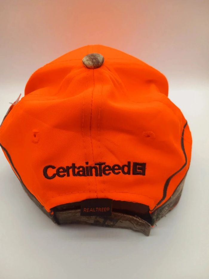 Casquette Vintage Outdoor Cap Orange Motif Camo - photo numéro 3