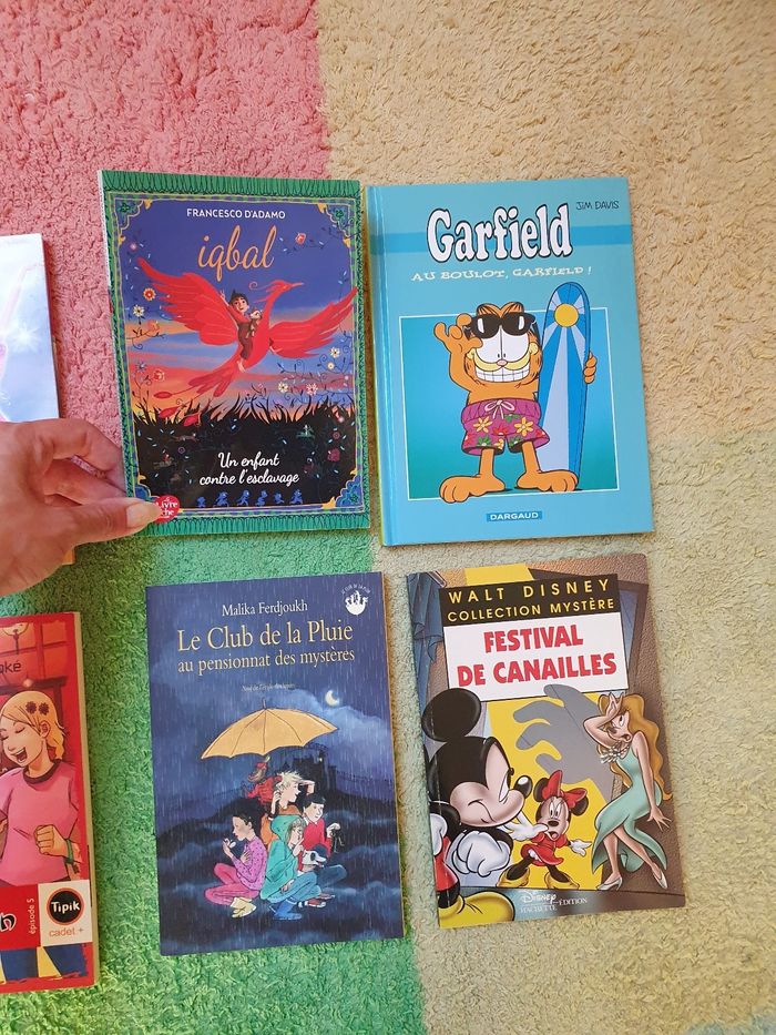Lot de 11 livres a partir de 8 ans + 2 offerts- TBE - photo numéro 4