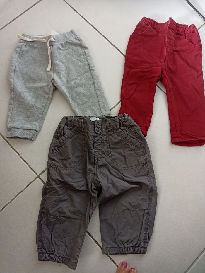 Lot 22 vêtements  12 mois garçon hiver - photo numéro 3