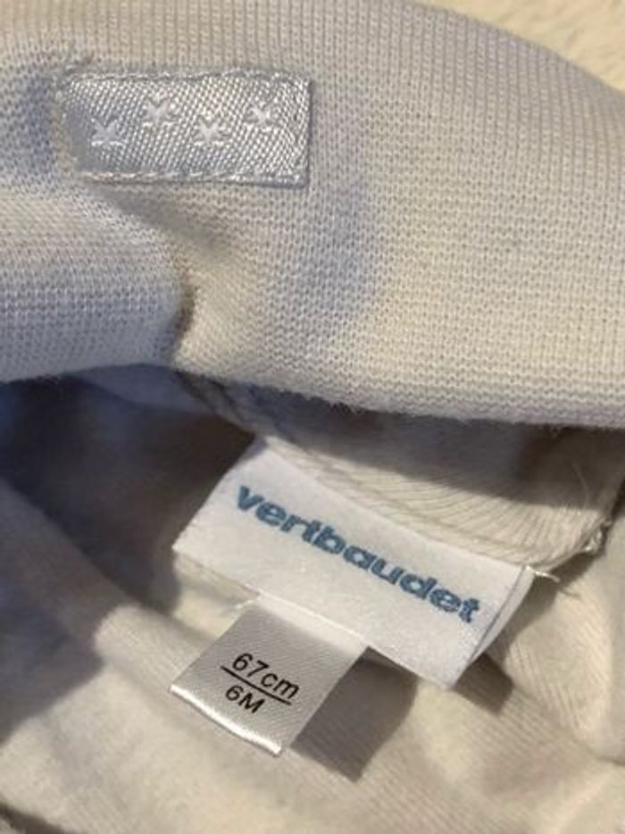 Lot 2 bonnets bébé 6 mois 67cm - photo numéro 5