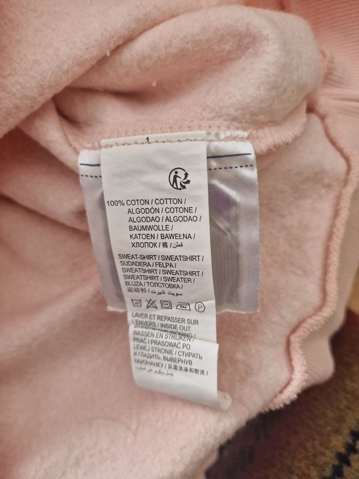 Sweat kiabi rose taille 38 - photo numéro 4