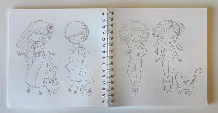 Cahier Dessin Creativ Model Paris - photo numéro 4