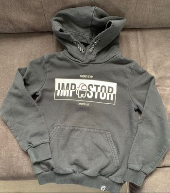 Sweat-shirt à capuche « Among us » taille 10 ans