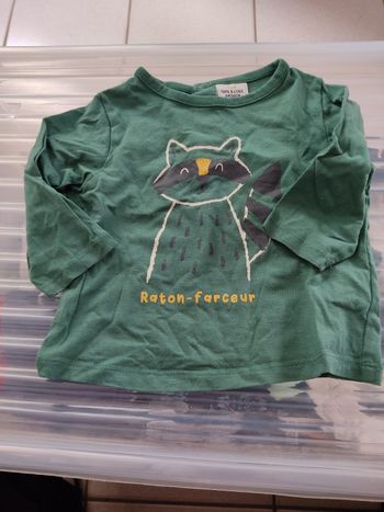 T-shirt manches longues 6 mois