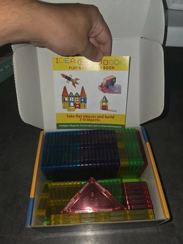 [NEUF] Jeu de construction magnétique 60 pièces - photo numéro 2